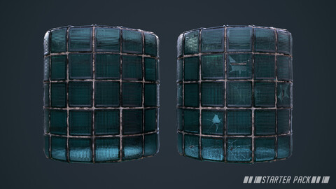 GlassBlocks - Substance Designer