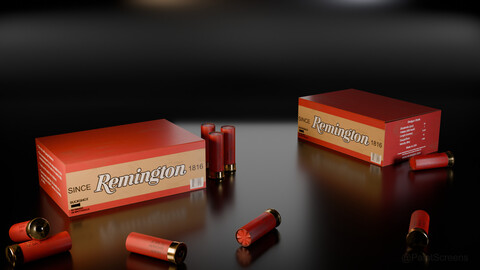 12 Gauge Shotgun Ammo - Game Ready 3D Asset