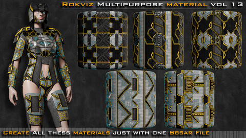 Rokviz multi-purpose Material vol.13