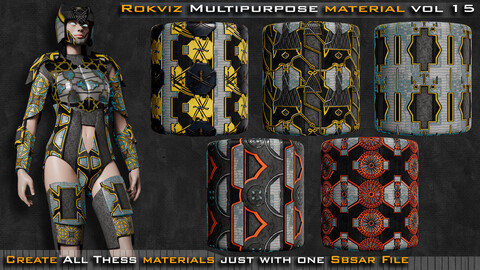 Rokviz multi-purpose Material vol.15