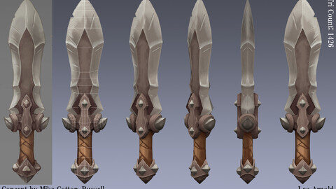 WoW-style Dagger Model