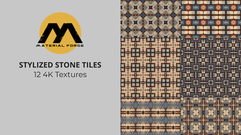 Stylized Stone Tiles 4k