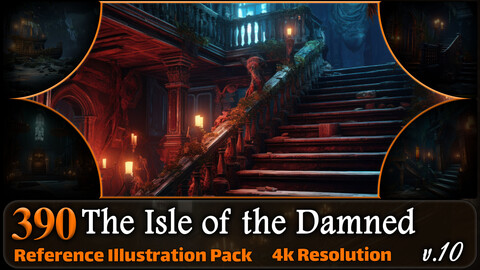 390 The Isle of the Damned Reference Pack | 4K | v.10