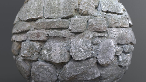 Stone Wall 08511 – PBR Material GamesTextures.com