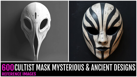 600 CULTIST MASK MYSTERIOUS AND ANCIENT DESIGNS