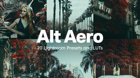 20 Alt Aero Lightroom Presets and LUTs