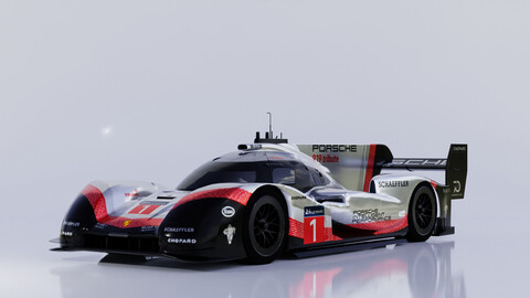 Porsche 919 hybrid evo 3D Model