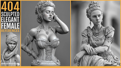 404 Sculpted Eٍlegant Female