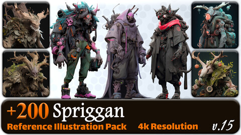 200 Spriggan Reference Pack | 4K | v.15