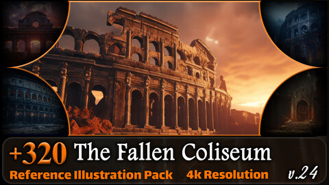 320 The Fallen Coliseum Reference Pack | 4K | v.24