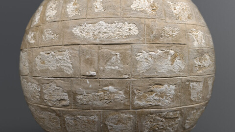 Stone Wall 08355 – PBR Material Gamestekstures.com