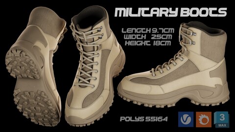 Military Boots ( shoes )