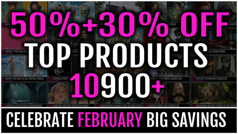 CELEBRATE FEBRUARY BIG SAVINGS – TOP PRODUCT MEGA PACK