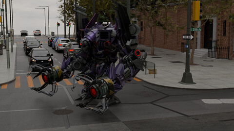 Lugnut Mech 3D Free