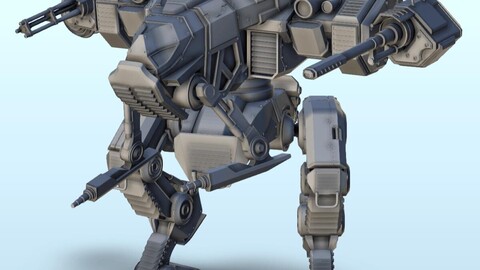 Xoren combat robot (8) | STL for 3D Printing Printer | Hard Surface