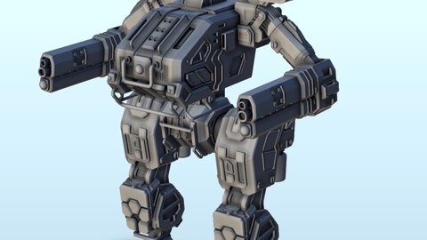 Phodall combat robot (17) | STL for 3D Printing Printer | Hard Surface