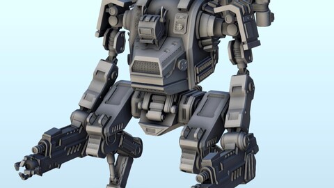 Dedis combat robot (18) | STL for 3D Printing Printer | Hard Surface