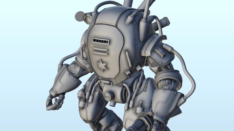 Qheone combat robot (27) | STL for 3D Printing Printer | Hard Surface