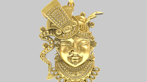 Shreenathji Pendant jewelry file