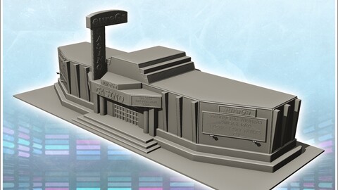 Eureka Las Vegas Casino (11) | STL for 3D Printing Printer | Hard Surface