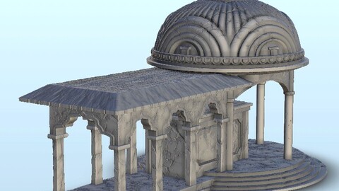 Indian belvedere | STL for 3D Printing