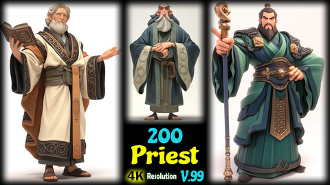 200 Priest - 4K Resolution - V.99