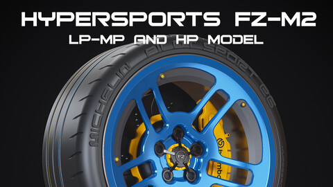 Hypersport car FZ M2 Wheel