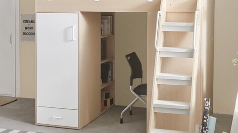 Desk Wardrobe Drawer Storage Bunk Bed