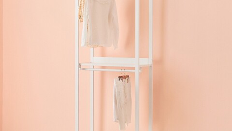 system wardrobe hanger 800 2-tier