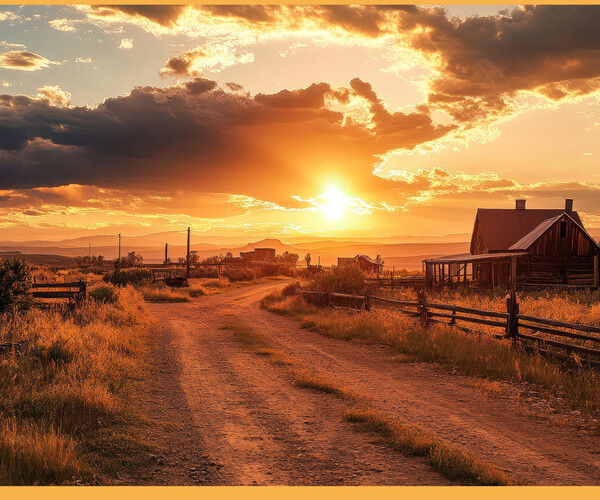 ArtStation - 505 Wild West environment | Artworks