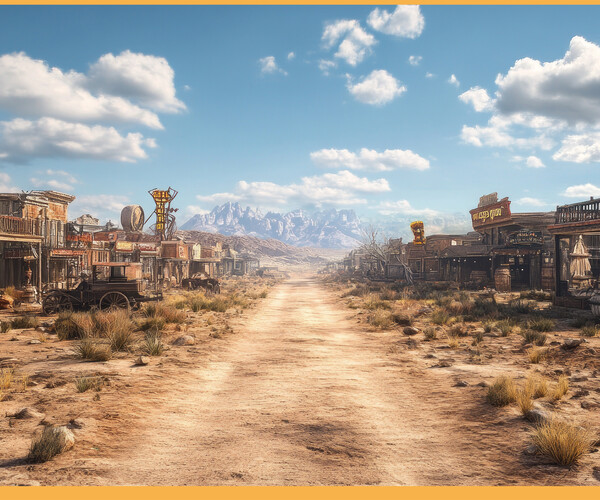 ArtStation - 505 Wild West environment | Artworks