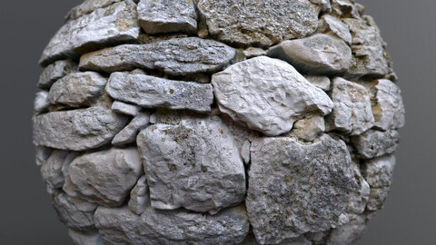 Stone Wall 08228 – PBR Material GamesTextures.com