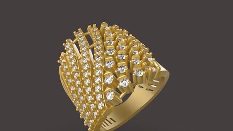 Ladies Diamond Ring - 0024