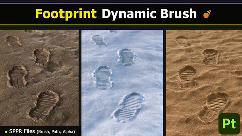 Footprint Dynamic Brush