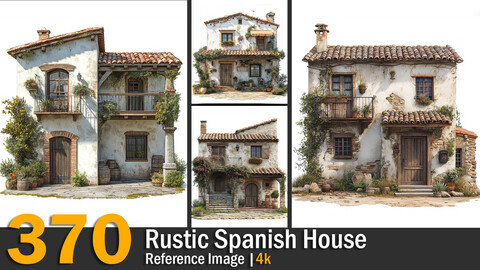 Rustic Spanish House | Reference Images | 4K