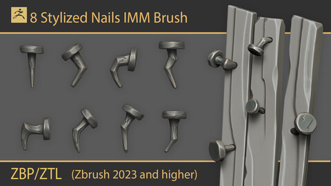 Stylized Nails IMM Brush