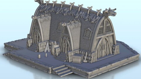 Viking workshop | STL for 3D Printing Printer | Hard Surface