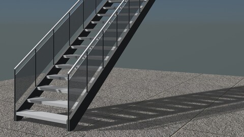 Simple stair 25O04