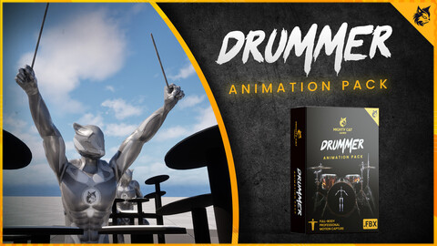 Drummer Animation Pack