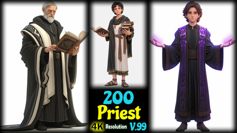 200 Priest - 4K Resolution - V.99