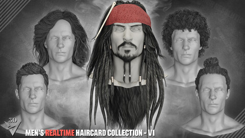 Men's Realtime Haircard Collection - v1