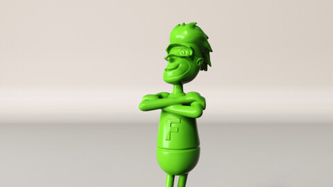 Fluid Man (Hanna Barbera) - Toy - Gulliver Style - 1/22