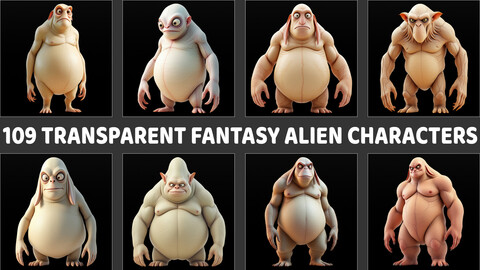 110 Fantasy Alien Characters