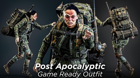 Post Apocalyptic No.1: Game Ready Outfit