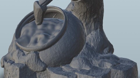 Cauldron | STL for 3D Printing Printer | Hard Surface