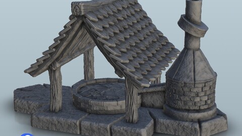 Medieval metal workshop | STL for 3D Printing Printer | Hard Surface