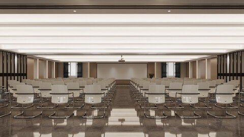 Modern meeting room lecture hall