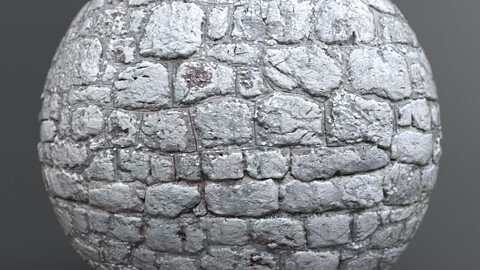 Retaining Wall 08346 – PBR Material GamesTextures.com