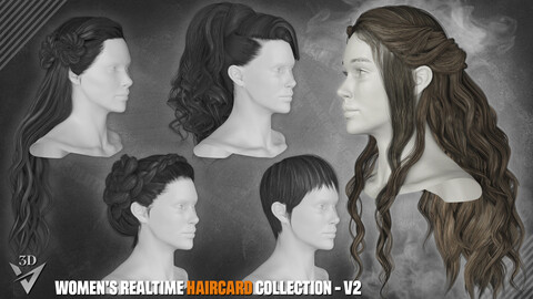 Women's Realtime Haircard Collection - v2