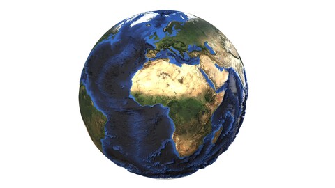 Earth Natural Globe